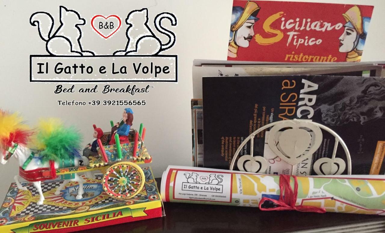 לינה וארוחת בוקר סירקוזה Il Gatto E La Volpe מראה חיצוני תמונה